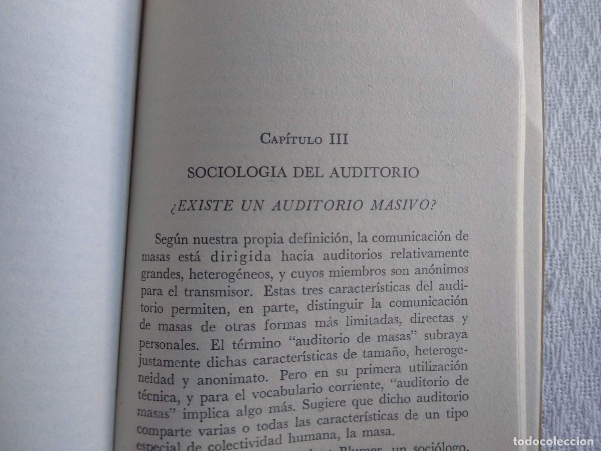 Libros de segunda mano: Comunicaci&oacute;n de masas, Charles R. Wright - Foto 5