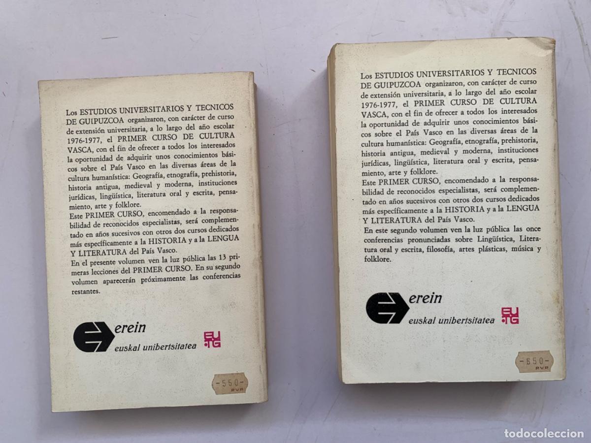 Libros de segunda mano: Cultura Vasca, 2 tomos (Bols 7) - Foto 3