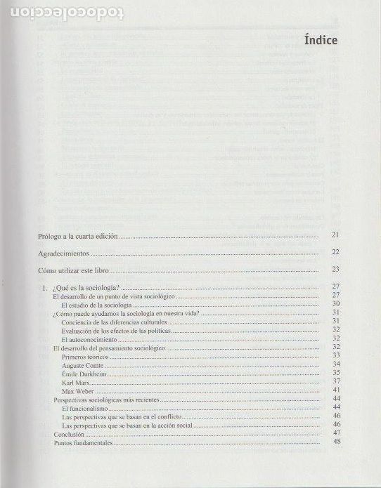 Libros de segunda mano: Sociolog&iacute;a /Anthony Giddens - Foto 3