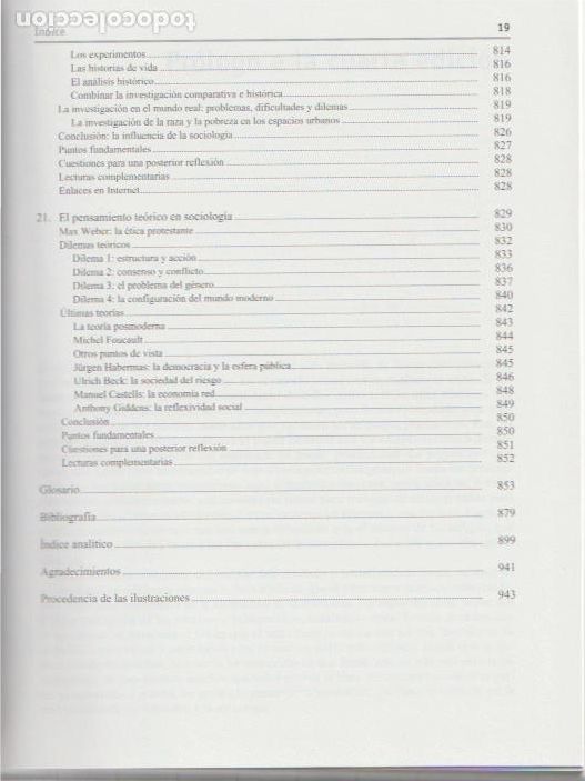 Libros de segunda mano: Sociolog&iacute;a /Anthony Giddens - Foto 14