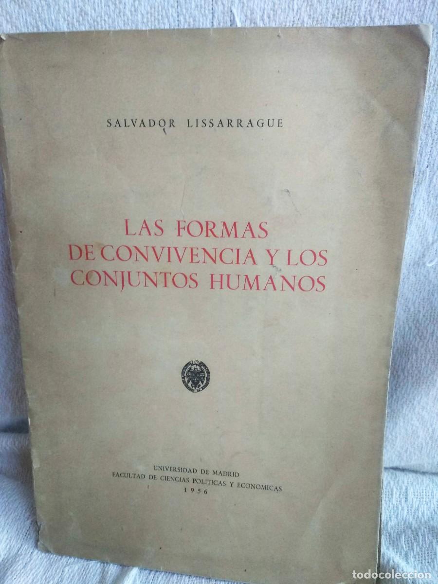 Libros de segunda mano: La formas de convivencia y los conjuntos humanos - Foto 1