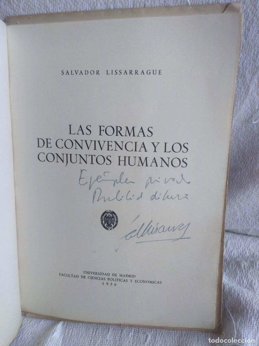 Libros de segunda mano: La formas de convivencia y los conjuntos humanos - Foto 2