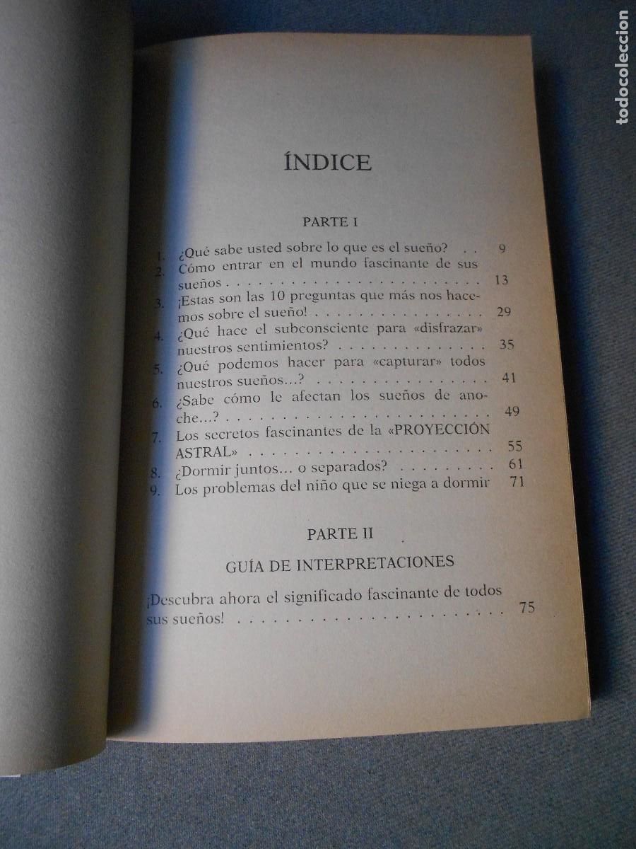Libros de segunda mano: DICCIONARIO DE LOS SUE&Ntilde;OS. - Foto 4