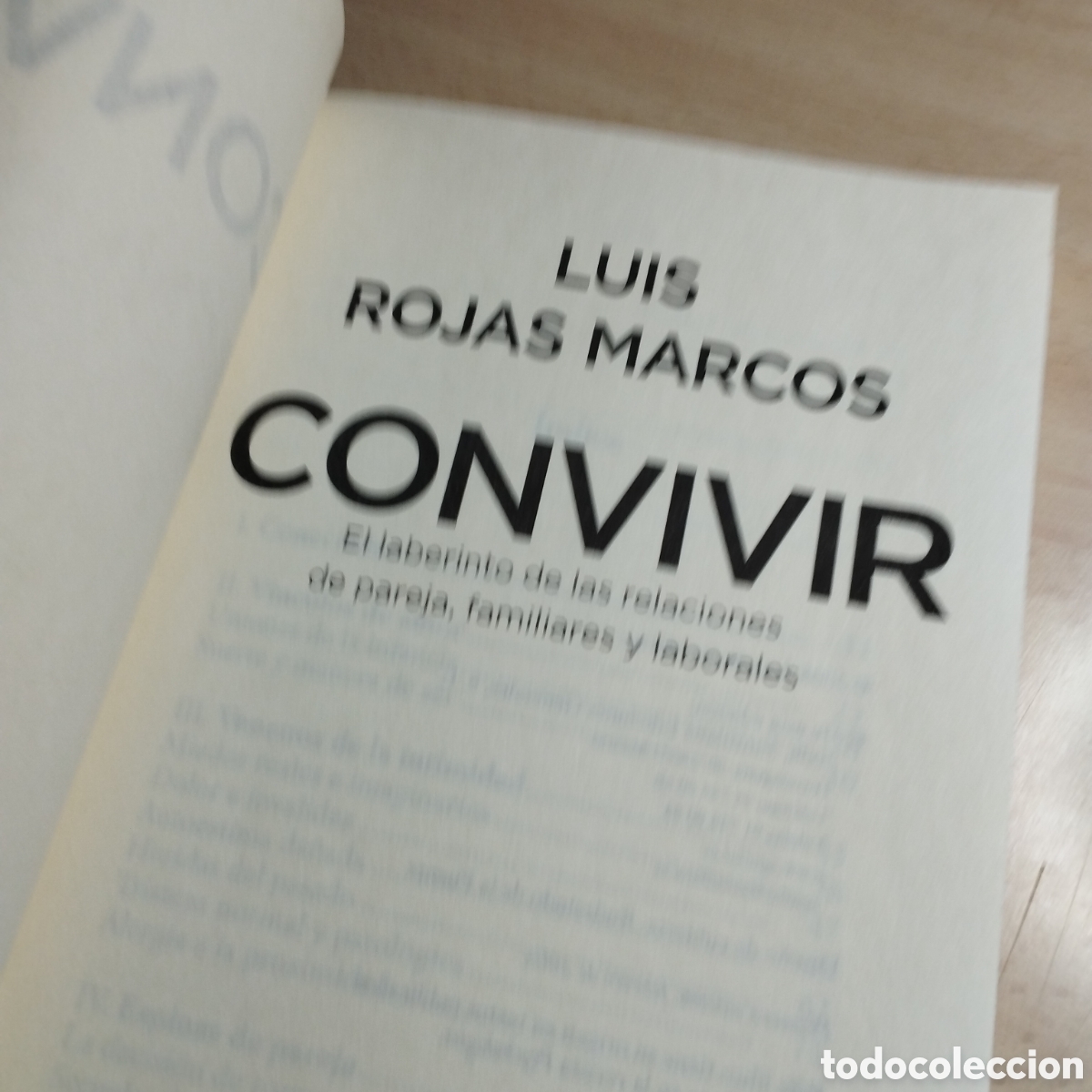 Libros de segunda mano: Convivir. Luis Rojas Marcos. 2008. Aguilar. - Foto 5