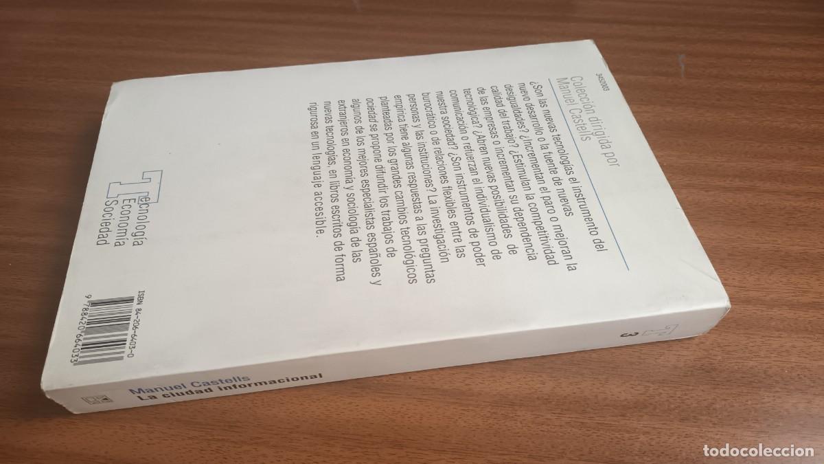 Libros de segunda mano: La ciudad informacional --- Manuel Castells - Foto 6