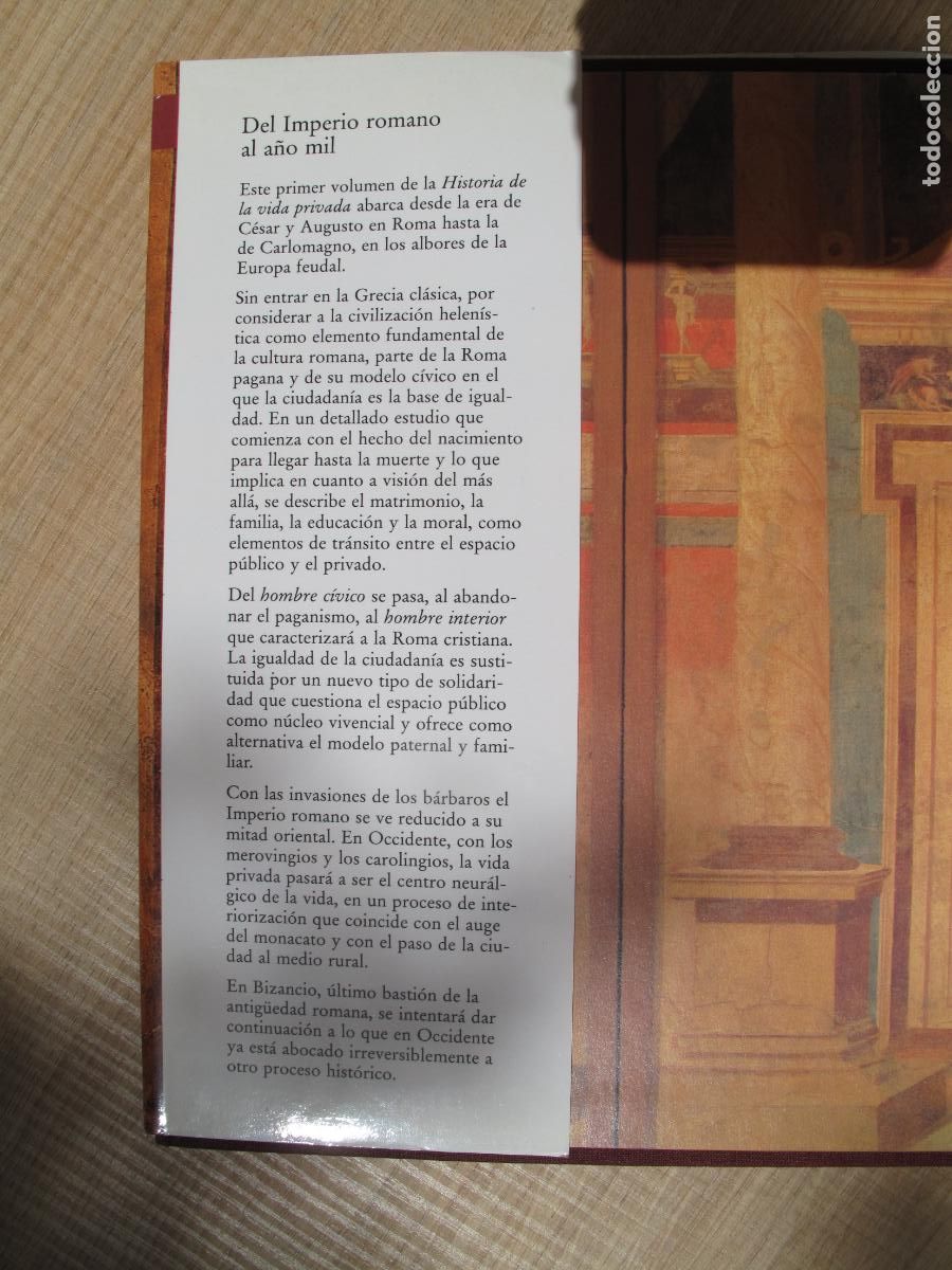 Libros de segunda mano: HISTORIA DE LA VIDA PRIVADA. 5 VOLS. - C&Iacute;RCULO DE LECTORES. 1993 - Foto 5
