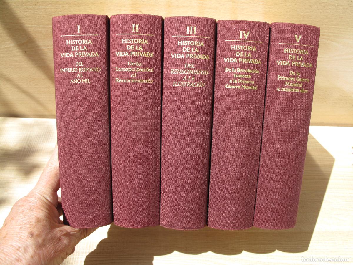 Libros de segunda mano: HISTORIA DE LA VIDA PRIVADA. 5 VOLS. - C&Iacute;RCULO DE LECTORES. 1993 - Foto 1