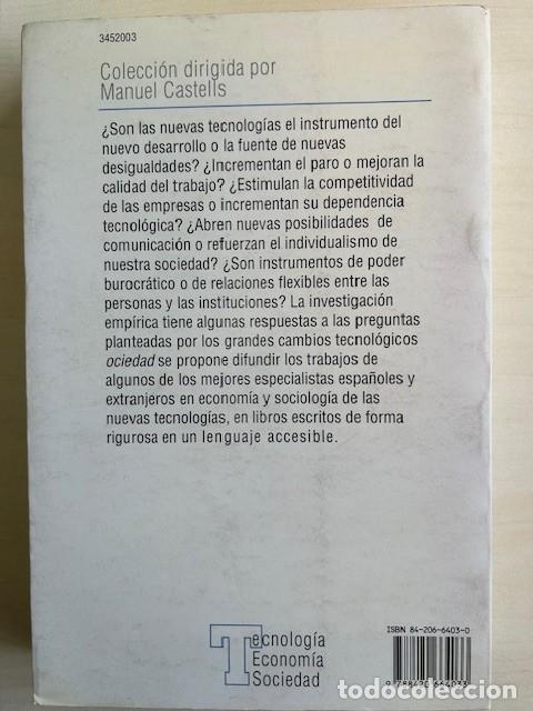 Libros de segunda mano: La ciudad informacional -Manuel Castells- - Foto 2