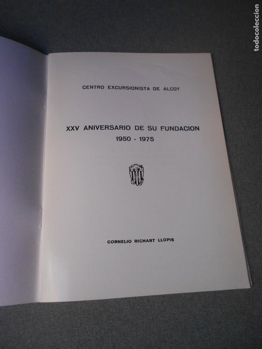 Libros de segunda mano: CENTRO EXCURSIONISTA DE ALCOY. - Foto 2