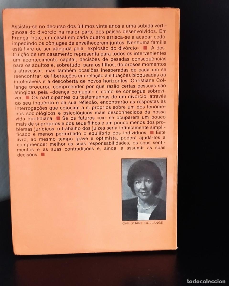 Libros de segunda mano: A explos&atilde;o do div&oacute;rcio de Christiane Collange - Foto 2