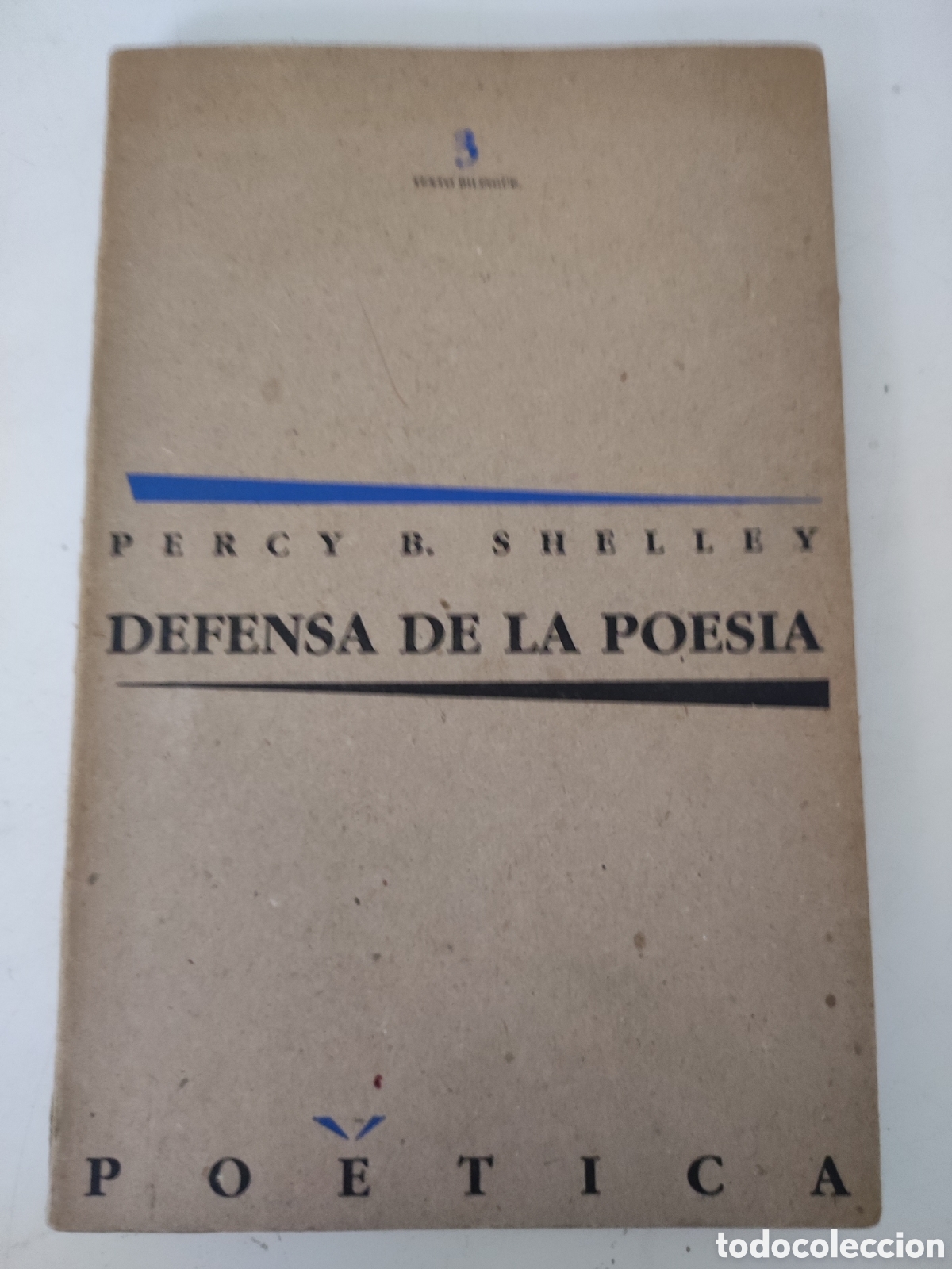 Libros de segunda mano: DEFENSA DE LA POESIA .- P B Shelley - Foto 1