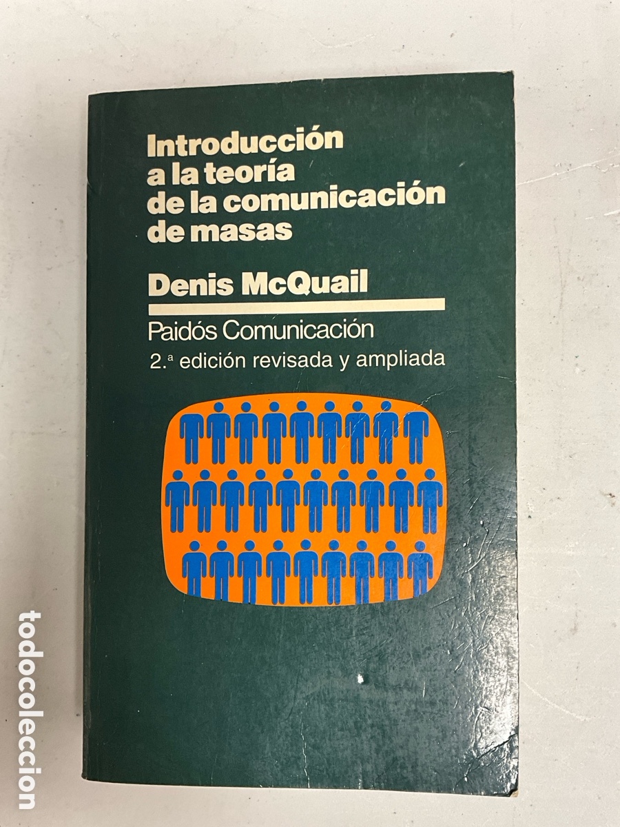 Libros de segunda mano: Introducci&oacute;n a la teor&iacute;a de la comunicaci&oacute;n de masas - Foto 1