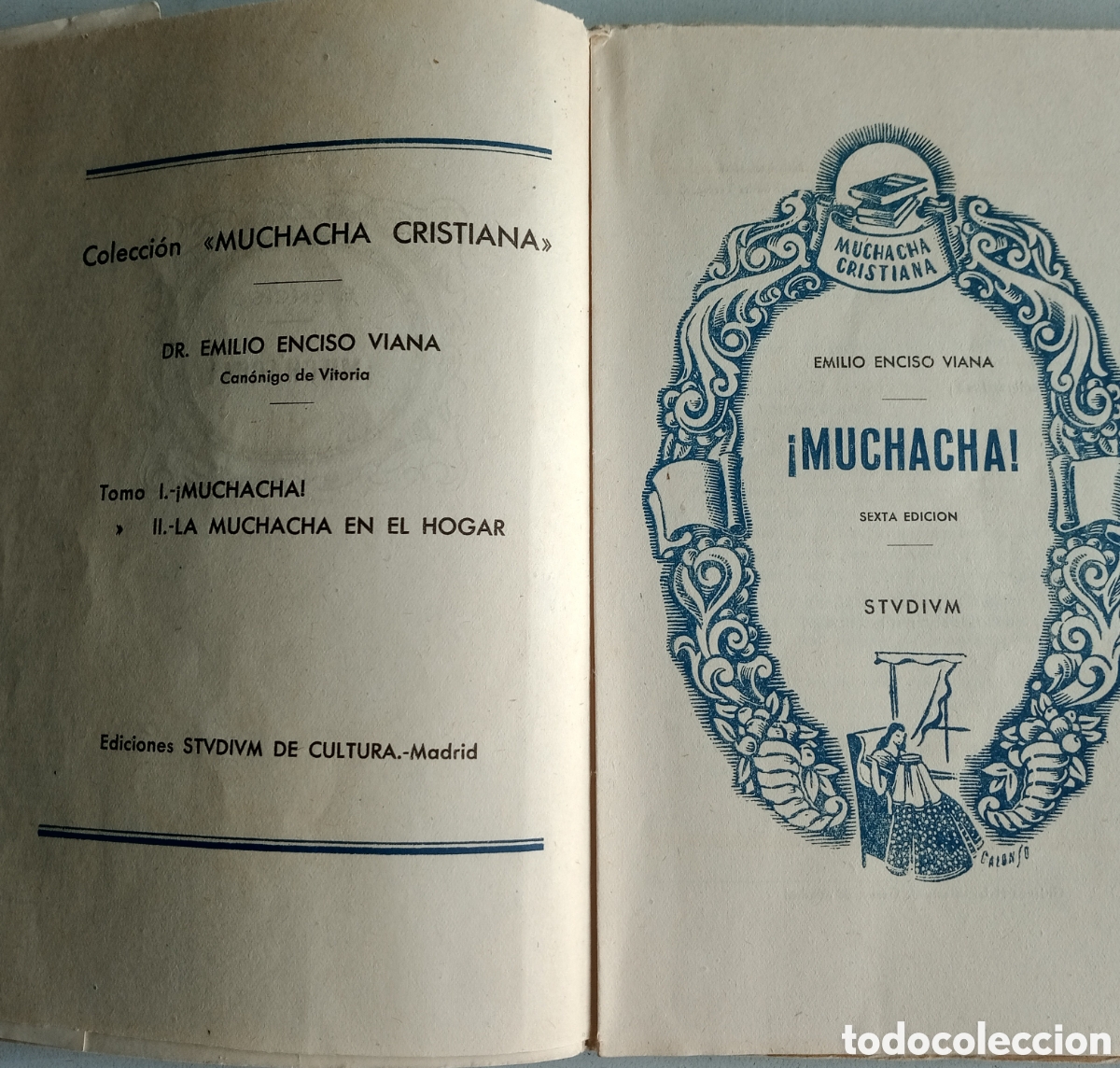 Libros de segunda mano: Libro Muchacha Cristiana 1945 - Foto 2