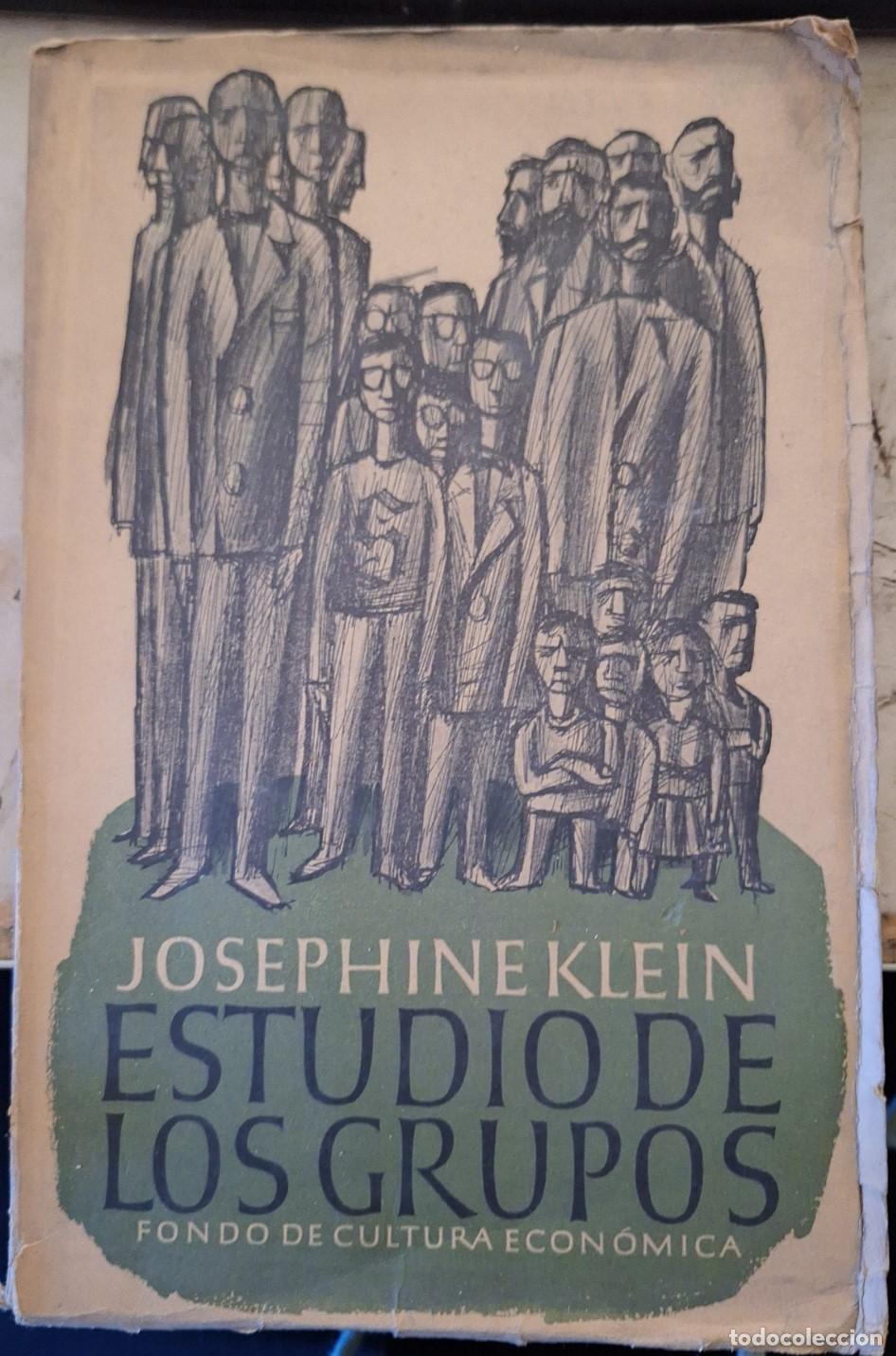Libros de segunda mano: ESTUDIO DE LOS GRUPOS. - KLEIN, Josephine. - Foto 1