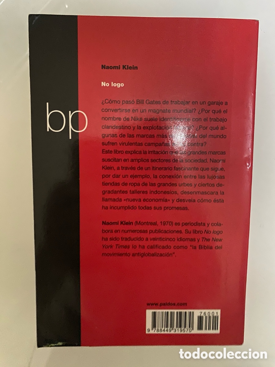 Libros de segunda mano: No Logo: El poder de las marcas - KLEIN, Naomi - Foto 2