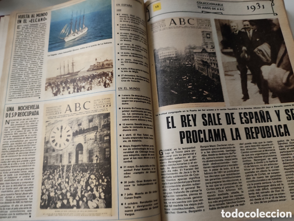 Libros de segunda mano: Colecionable 70 A&ntilde;os de ABC - VVAA - Foto 5