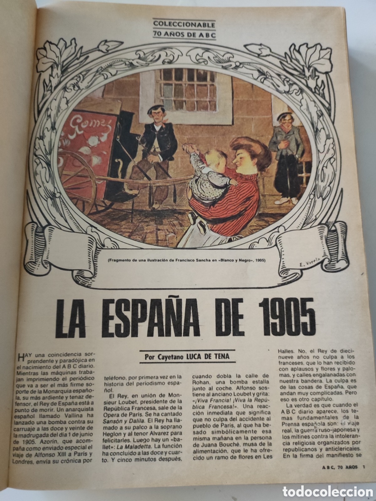 Libros de segunda mano: Colecionable 70 A&ntilde;os de ABC - VVAA - Foto 1