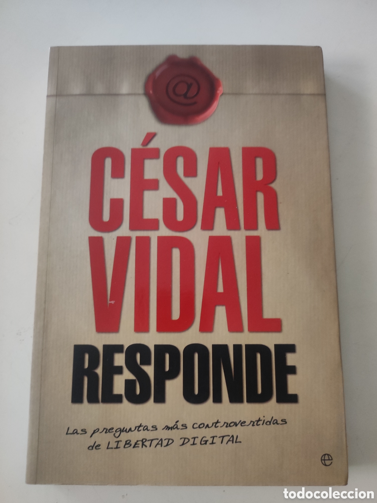 Libros de segunda mano: CESAR VIDAL RESPONDE - Cesar Vidal - Foto 1