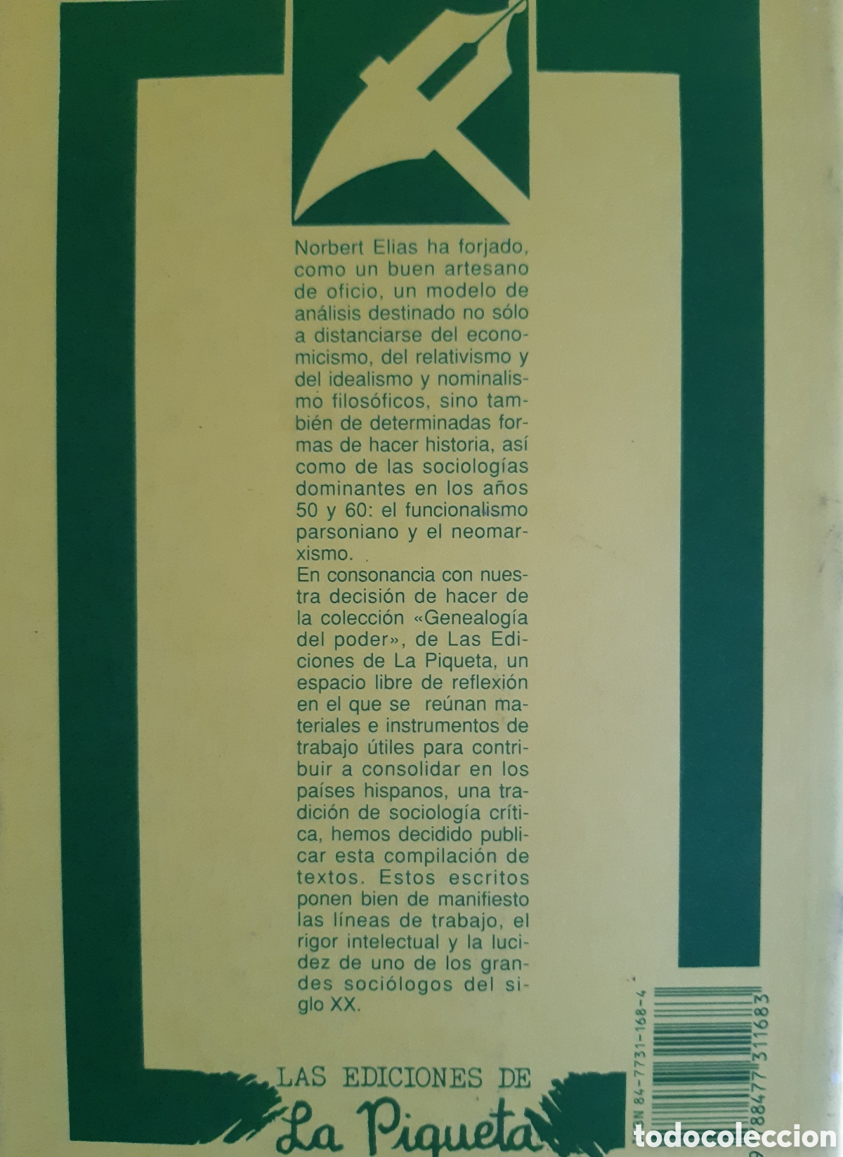 Libros de segunda mano: Conocimiento y poder. Norbert Elias. - Foto 2