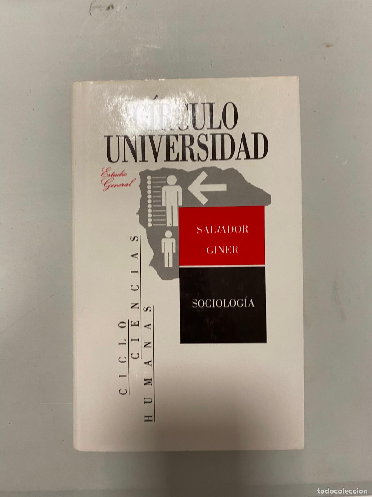 Libros de segunda mano: Salvador Giner, Sociolog&iacute;a - Foto 1