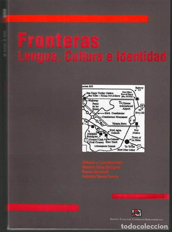 Libros de segunda mano: FRONTERAS LENGUA,CULTURA E IDENTIDAD - Foto 1