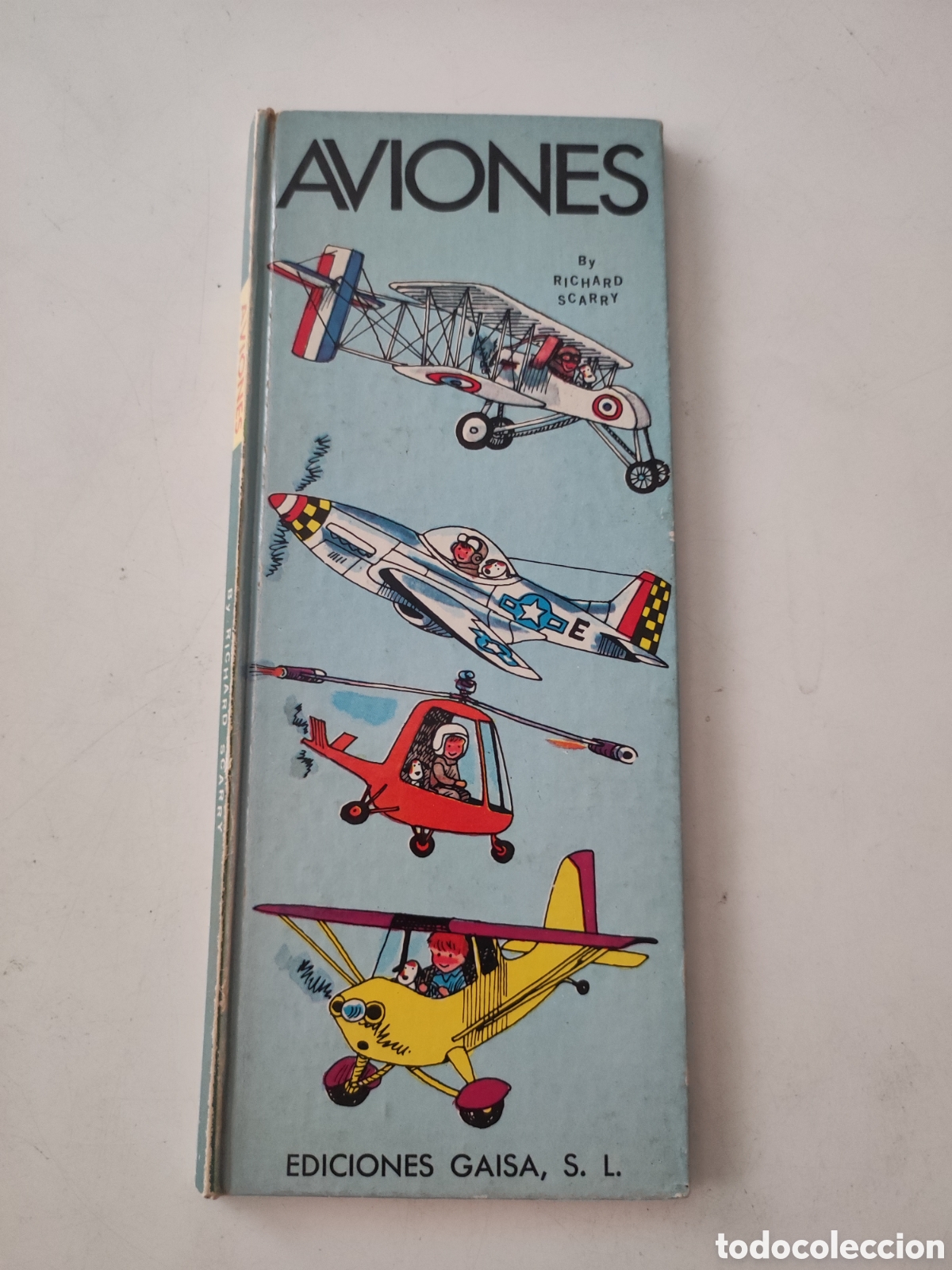 Libros de segunda mano: AVIONES .- Texto y dibujos Richard Scarry - Foto 1