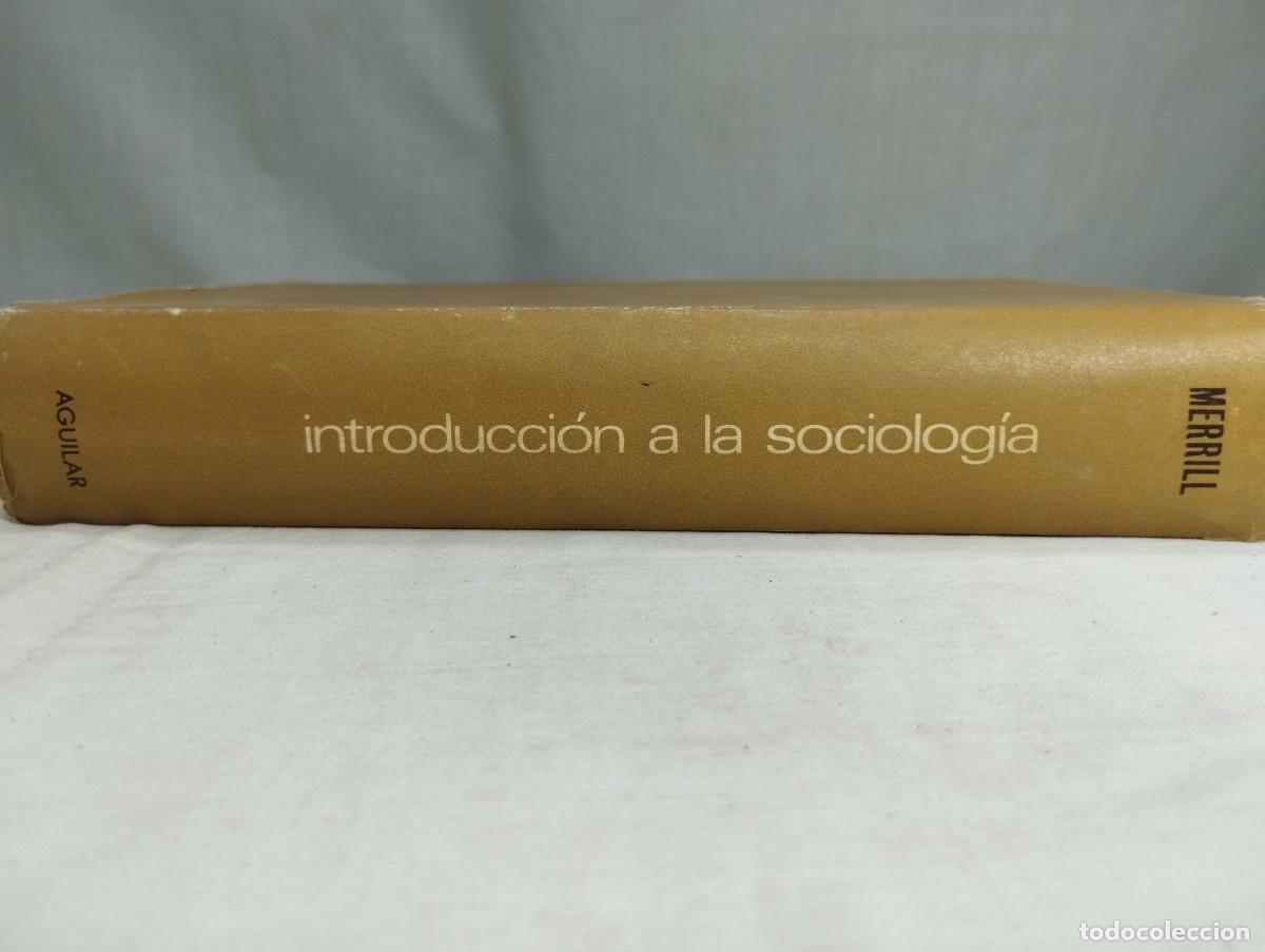 Libros de segunda mano: Introducci&oacute;n a la sociolog&iacute;a. Merrill, 1967 - Foto 3