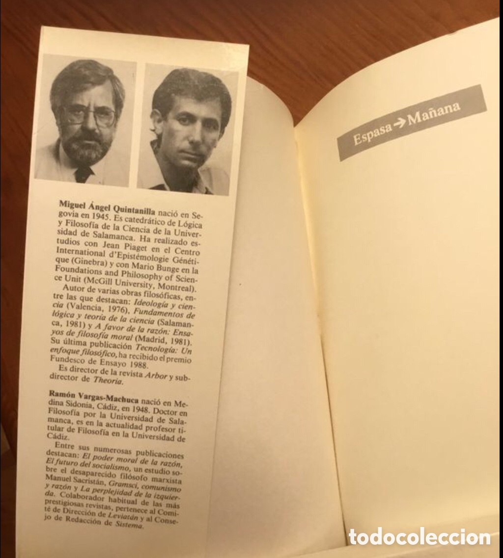 Libros de segunda mano: La utop&iacute;a racional. Quintanilla y Vargas-Machuca - Foto 3