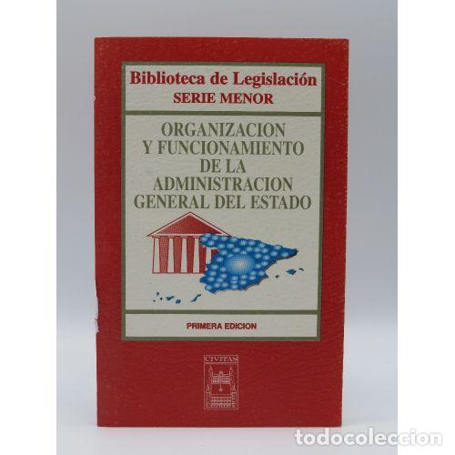 Gebrauchte B&uuml;cher: Organizaci&oacute;n Funcionamiento de la Administraci&oacute;n General del Estado 1&ordf; - Aa.vv - Civitas - Bibliotec