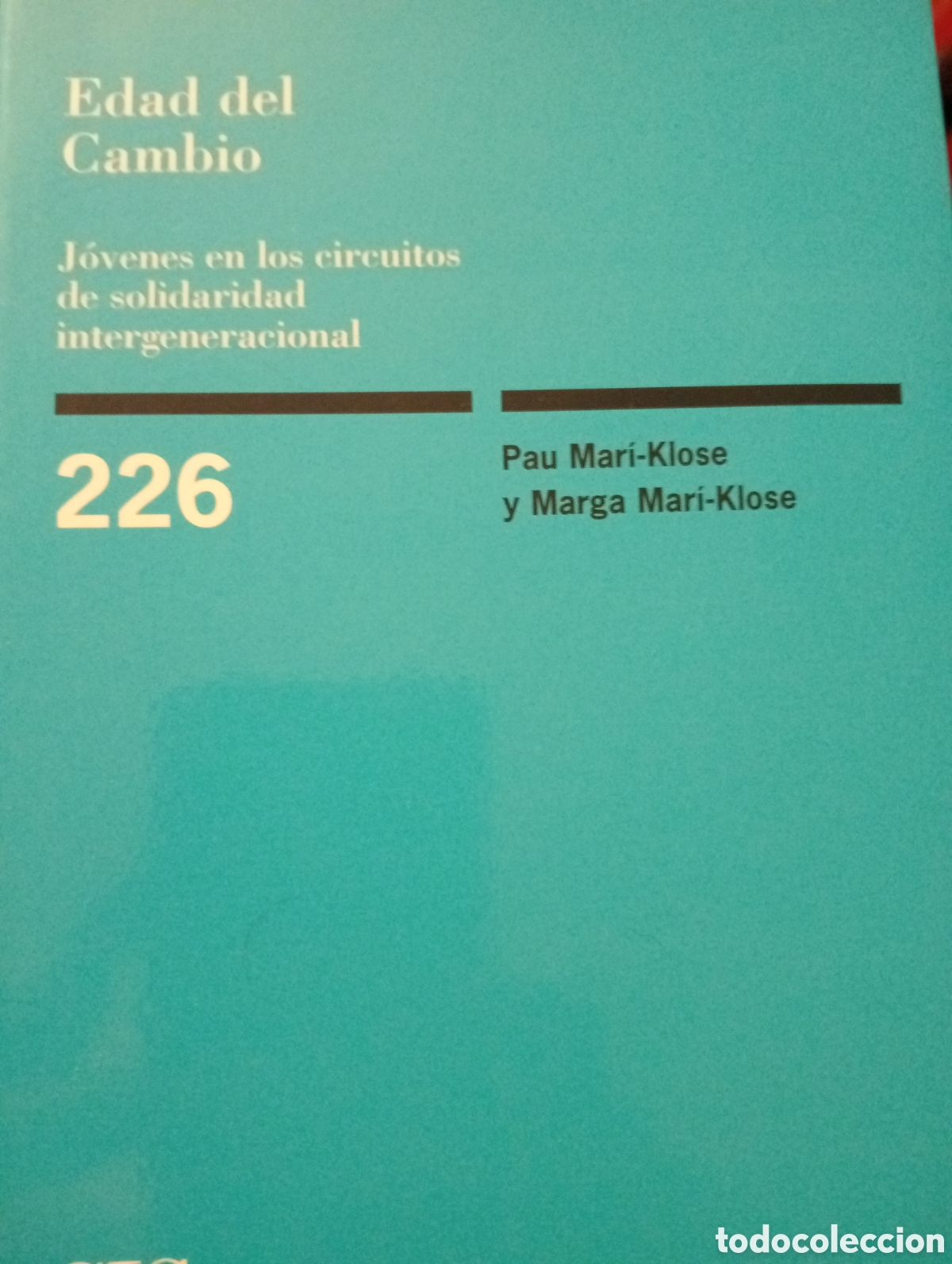 Libros de segunda mano: Edad del cambio. Pau y Marga Mari-Klose - Foto 1