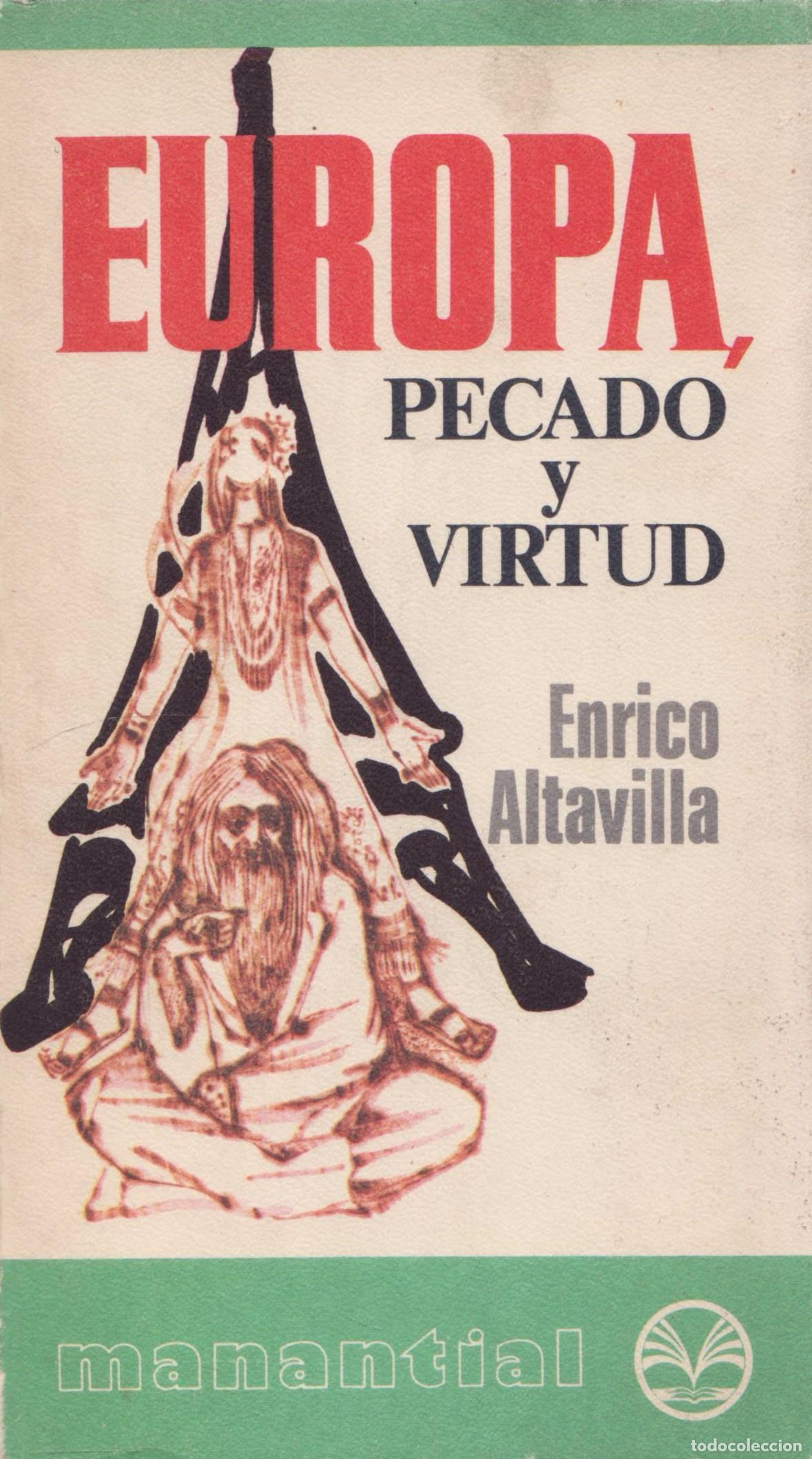 Libros de segunda mano: Europa, pecado y virtud - Altavilla, Enrico - Foto 1