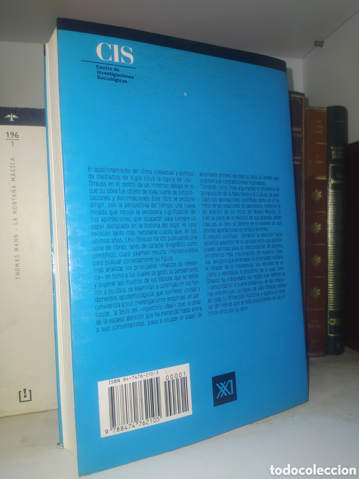 Libros de segunda mano: La mirada distante sobre Levi-Strauss - Foto 2