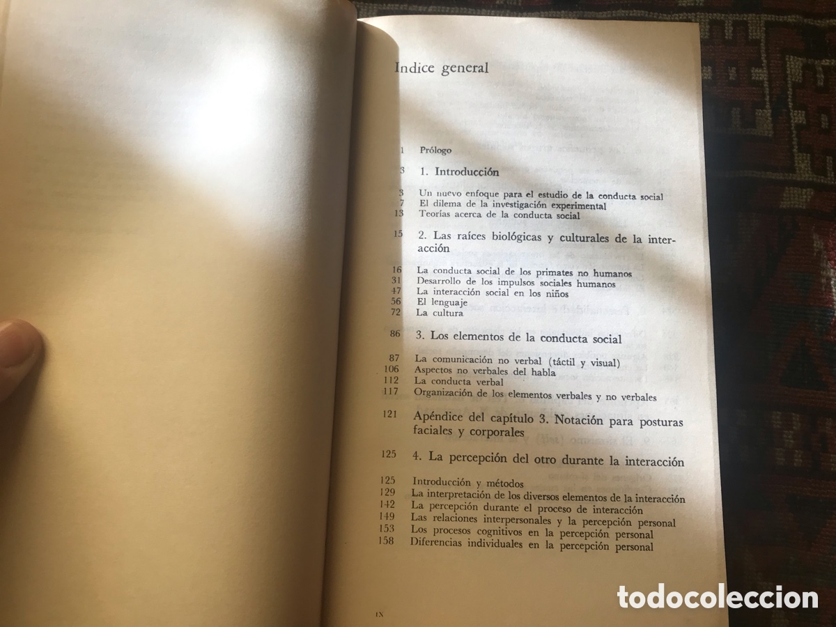 Libros de segunda mano: An&aacute;lisis de la interacci&oacute;n. Michael Argyle - Foto 5