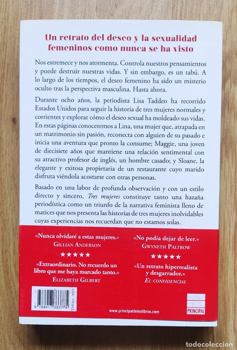 Libros de segunda mano: TRES MUJERES, DE LISA TADDEO - Foto 3