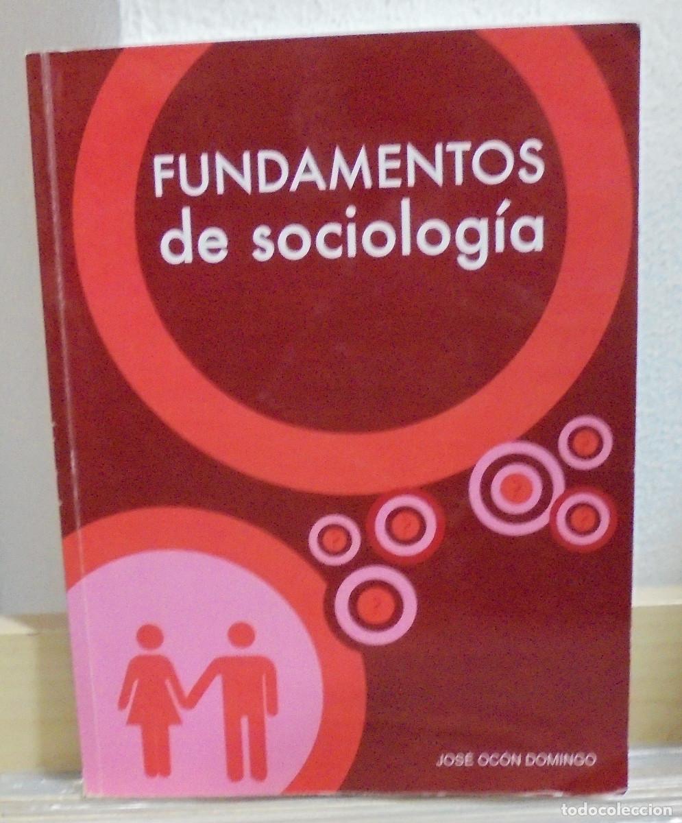 Libros de segunda mano: Fundamentos de sociolog&iacute;a. Jos&eacute; Oc&oacute;n Domingo - Foto 1