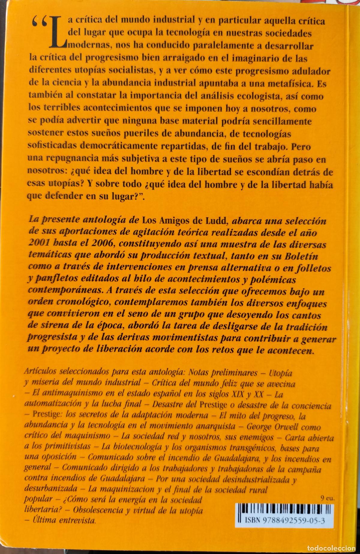 Libros de segunda mano: ANTOLOG&Iacute;A DE TEXTOS DE LOS AMIGOS DE LUDD - Foto 4