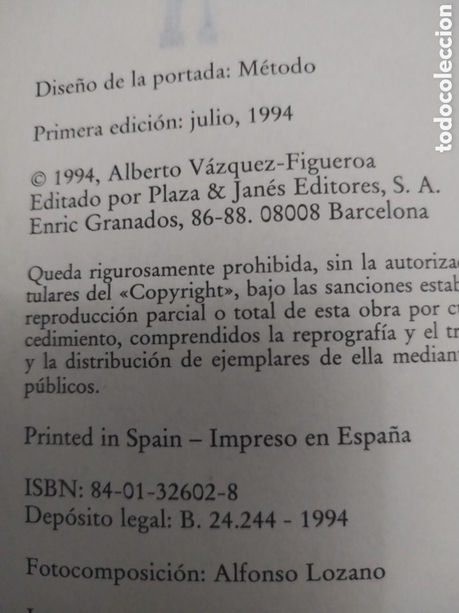 Libros de segunda mano: AFRICA LLORA a&ntilde;o 1994 - Foto 2