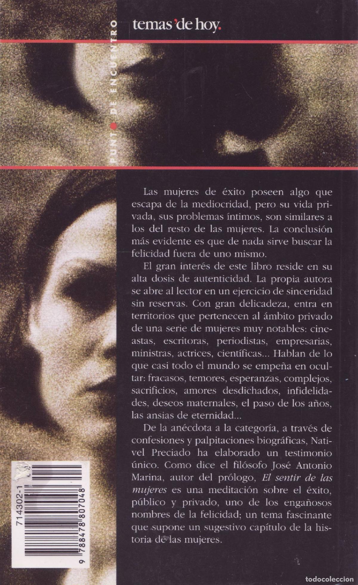 Libros de segunda mano: El sentir de las mujeres - Preciado, Nativel - Foto 3
