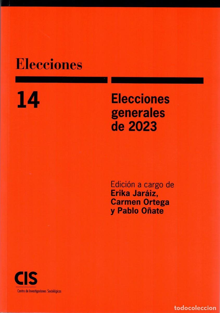 Libros de segunda mano: ELECCIONES GENERALES DE 2023 / CIS - Foto 1