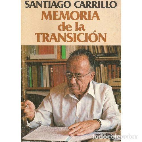Libri di seconda mano: MEMORIA de la TRANSICION - CARRILLO,S. - Sin Especificar
