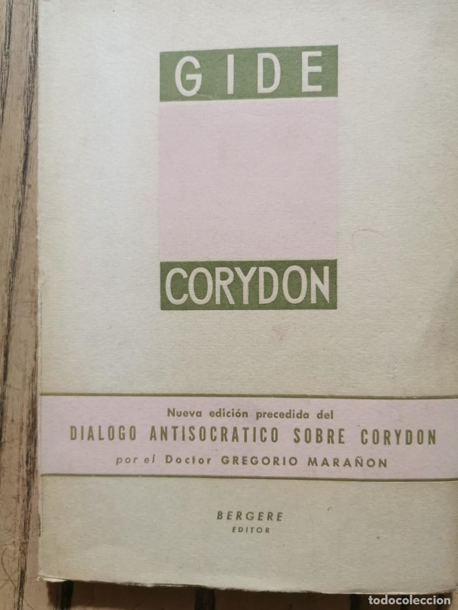 Libros de segunda mano: Corydon. Andre Gide. Bergere Editor. Buenos Aires, 1955 - Foto 1