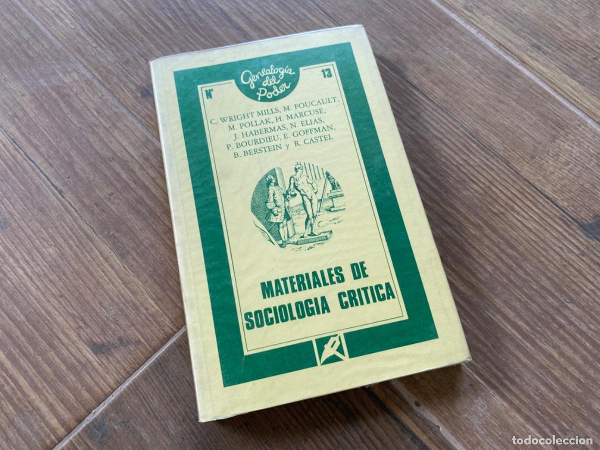 Libros de segunda mano: Materiales de sociolog&iacute;a cr&iacute;tica - C. Wright Mills - Foto 1