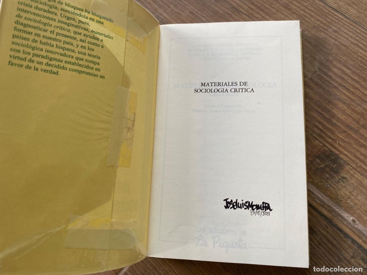 Libros de segunda mano: Materiales de sociolog&iacute;a cr&iacute;tica - C. Wright Mills - Foto 4