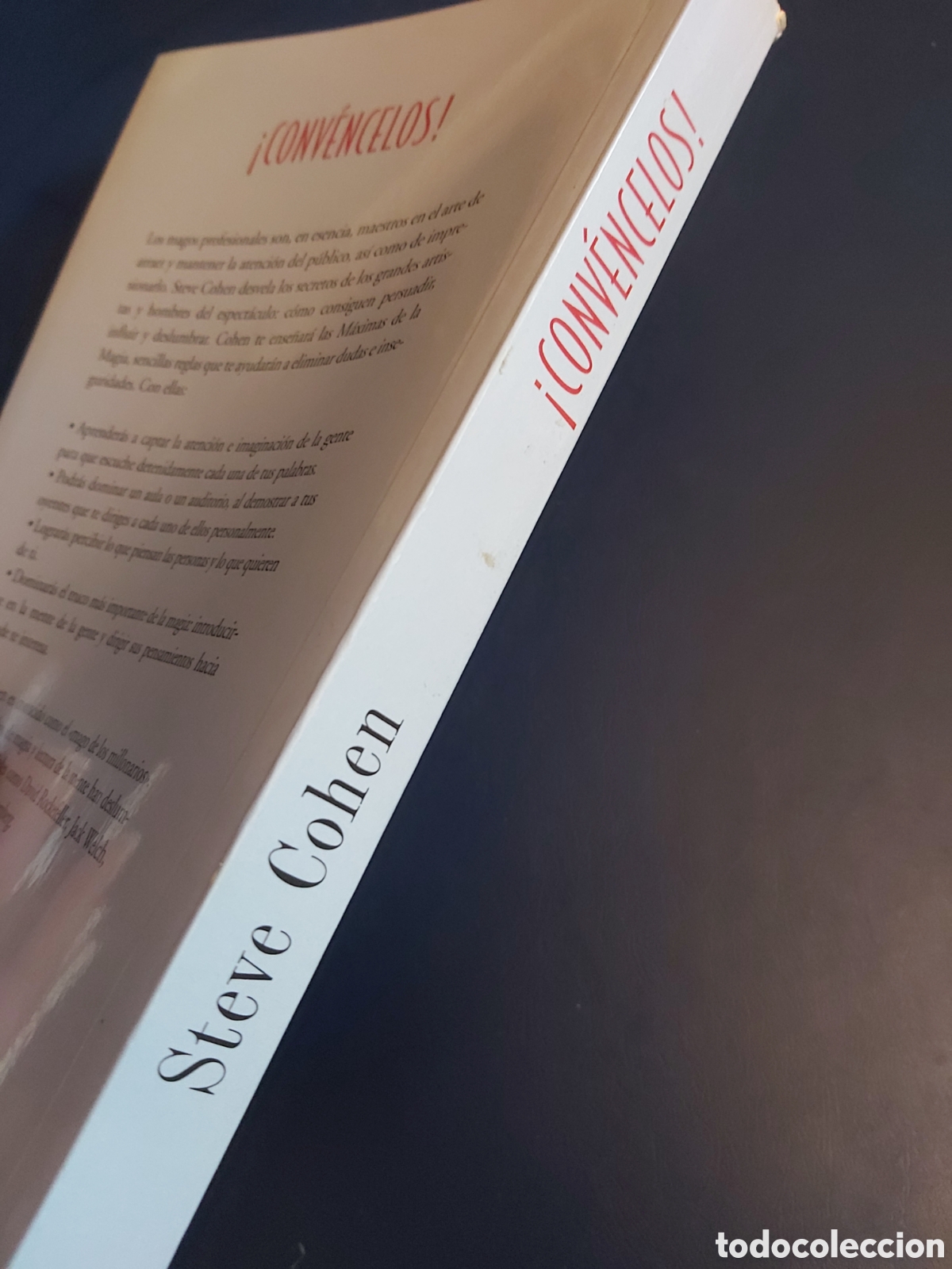 Libros de segunda mano: &iexcl; CONVENCELOS ! STEVE COHEN VERGARA PRIMERA 2007 - Foto 2