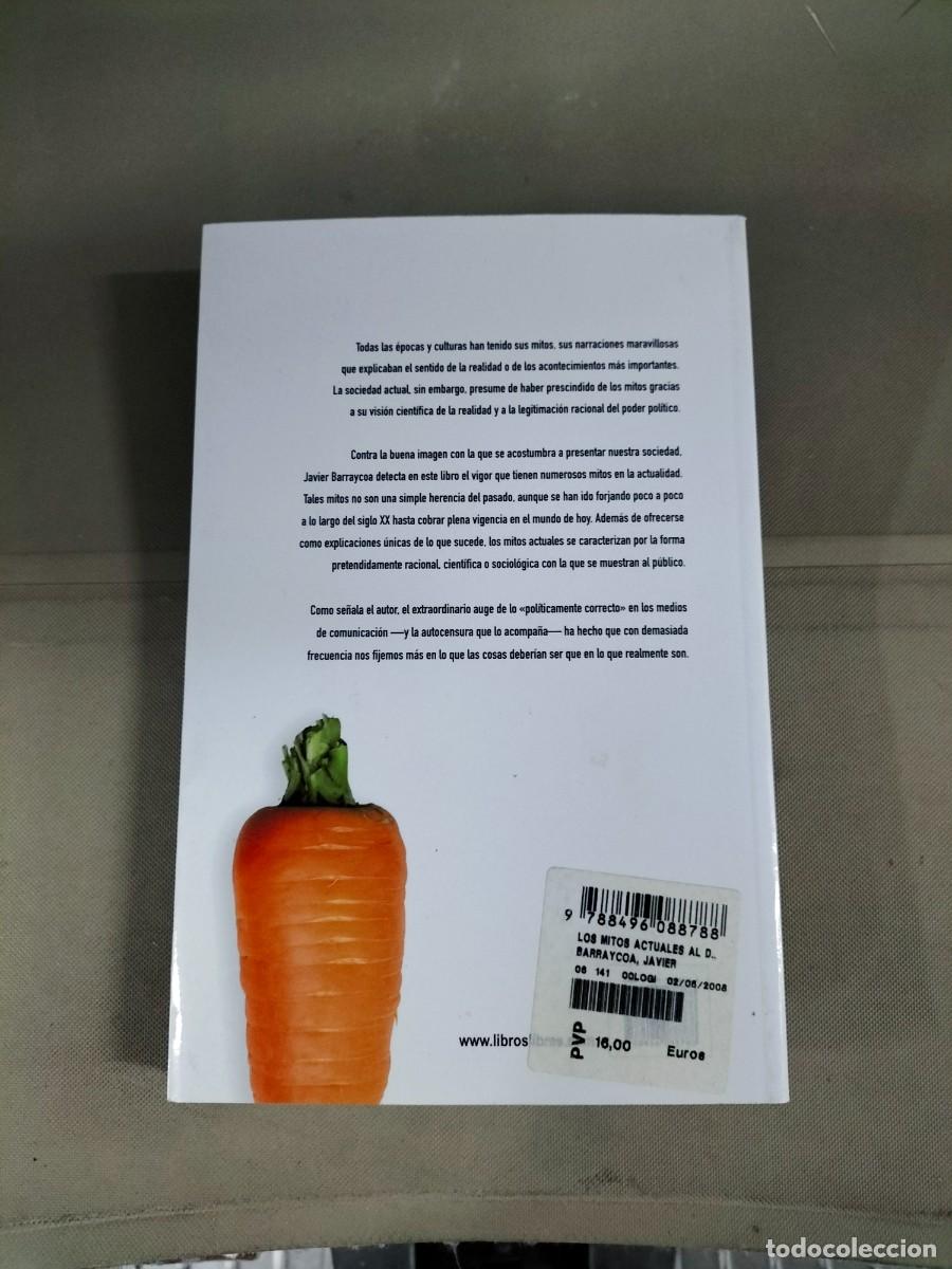 Libros de segunda mano: Los mitos actuales al descubierto - Javier Barraycoa - Foto 2