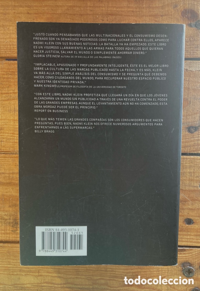 Libros de segunda mano: NO LOGO. EL PODER DE LAS MARCAS - NAOMI KLEIN - Foto 3