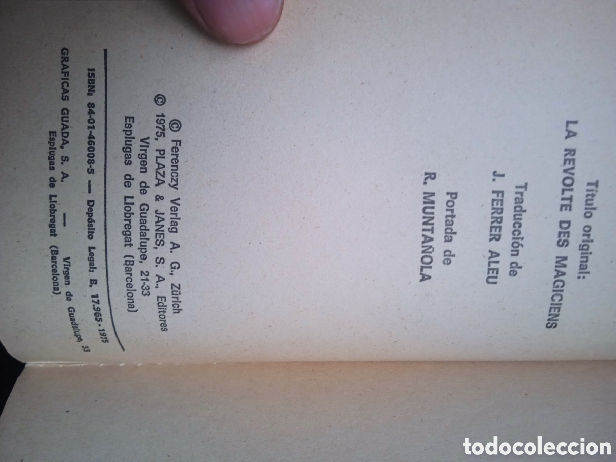 Libros de segunda mano: La Rebeli&oacute;n De Los Brujos - Foto 4