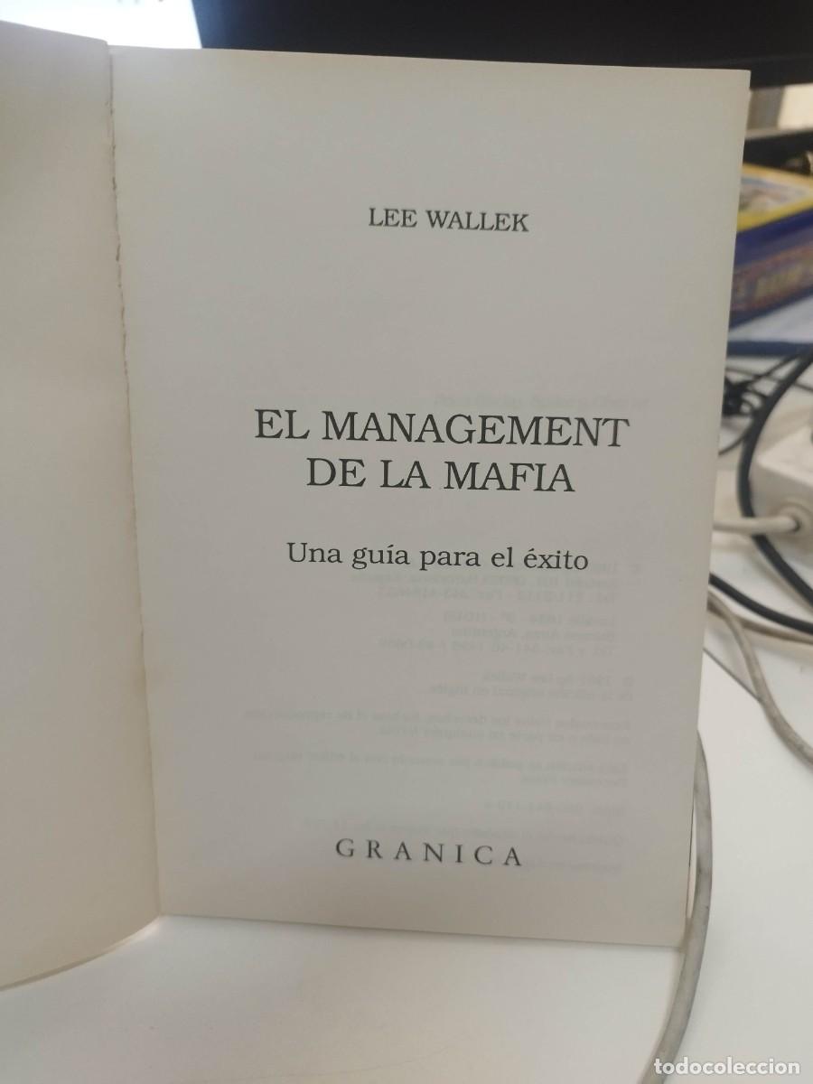 Libros de segunda mano: EL MANAGEMENT DE LA MAFIA. Lee Walker. - Foto 2
