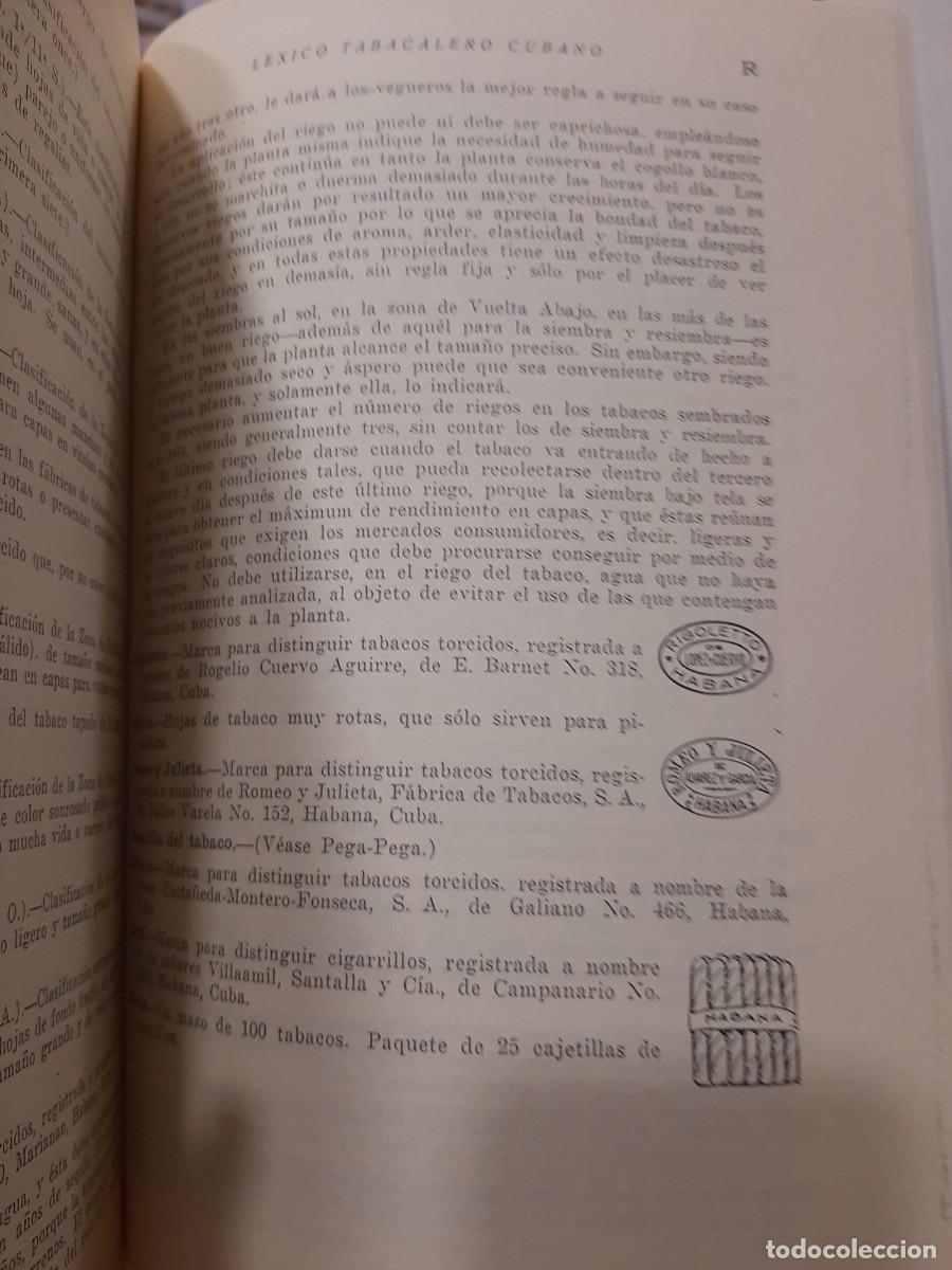 Libros de segunda mano: Jos&eacute; E. Perdomo. L&eacute;xico tabacalero cubano. 1 ed. - Foto 5