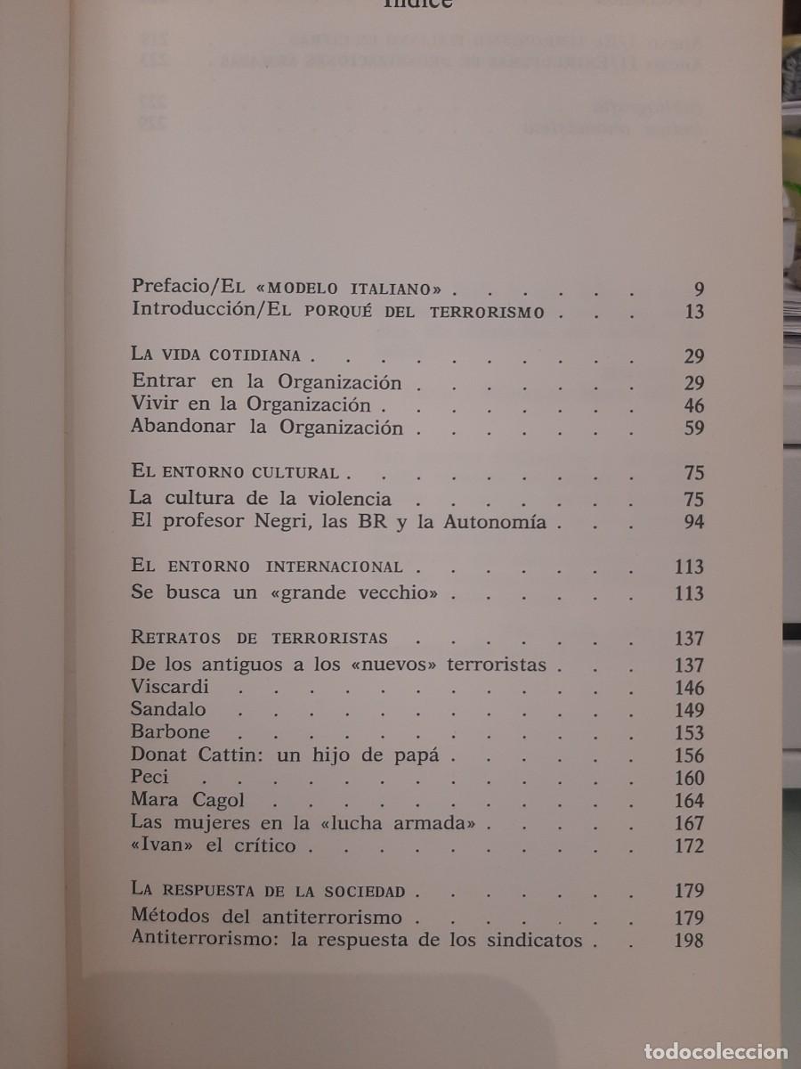 Libros de segunda mano: Marcelle Padovani. Vivir con el terrorismo. El modelo italiano - Foto 2